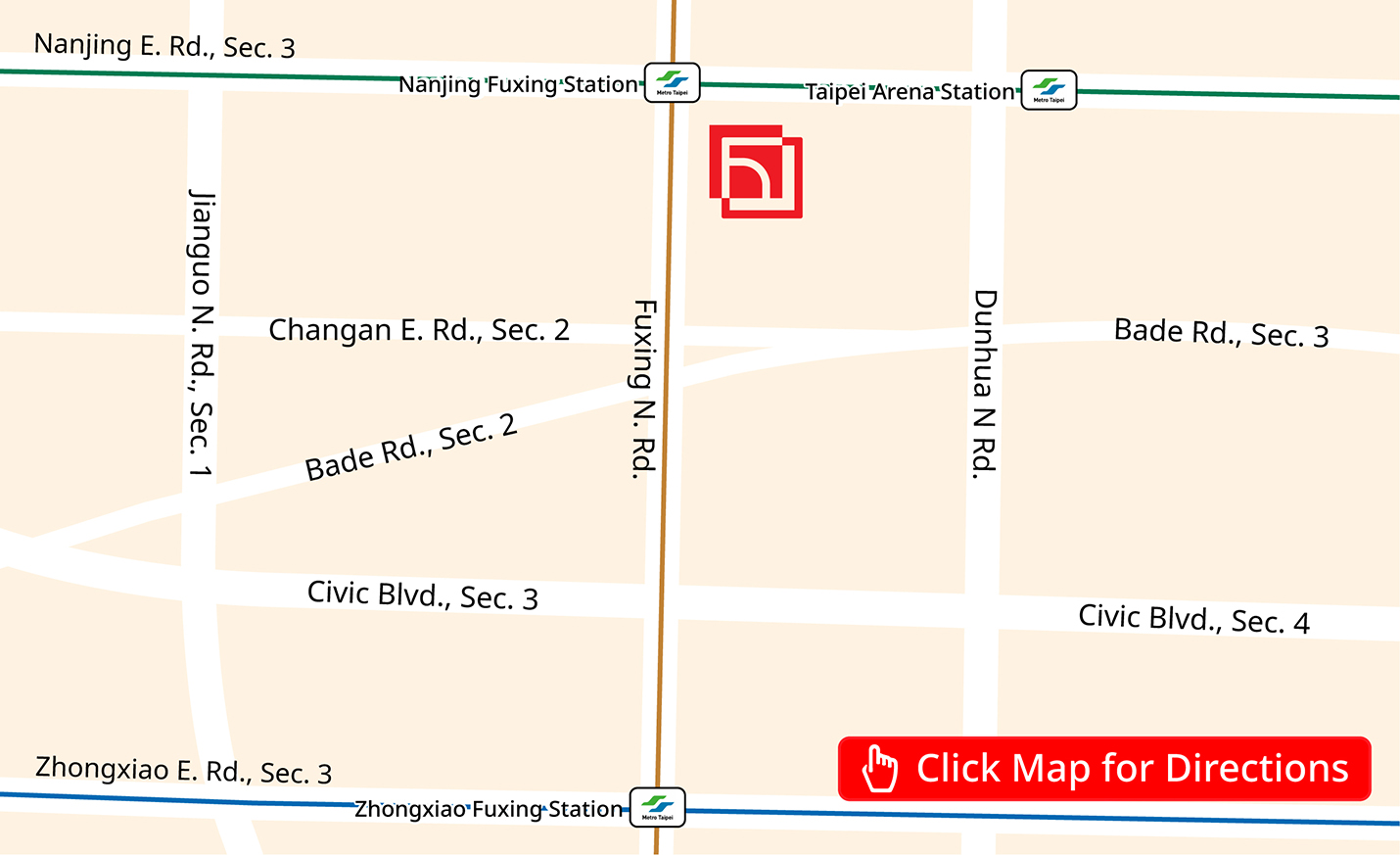 Linguitronics-Taipei-Map_EN: Click Map for Directions